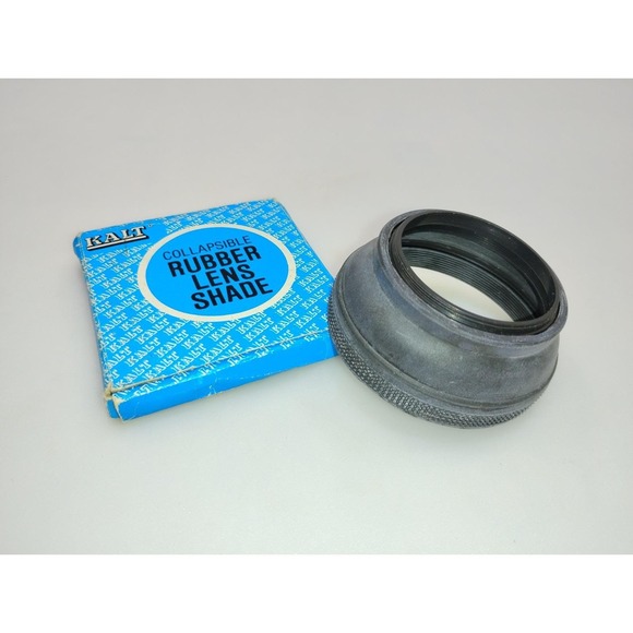 Kalt Other - VINTAGE KALT 52mm Collapsible Rubber Lens Hood Shade - NOS / Excellent Condition